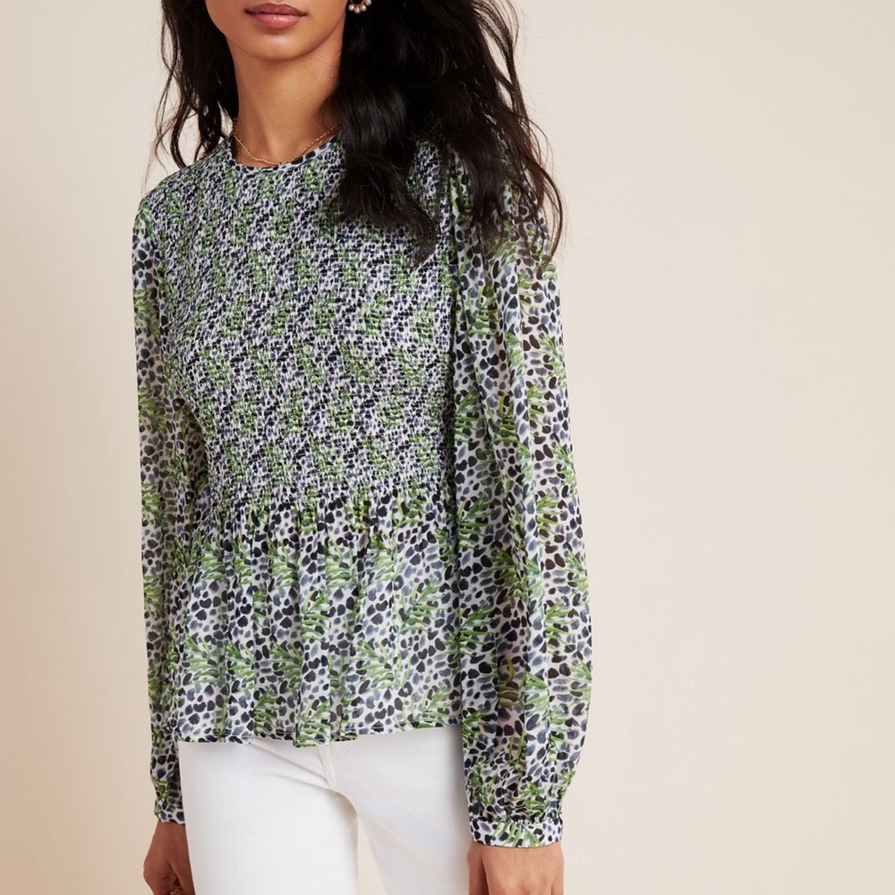 Cecile Smocked Blouse